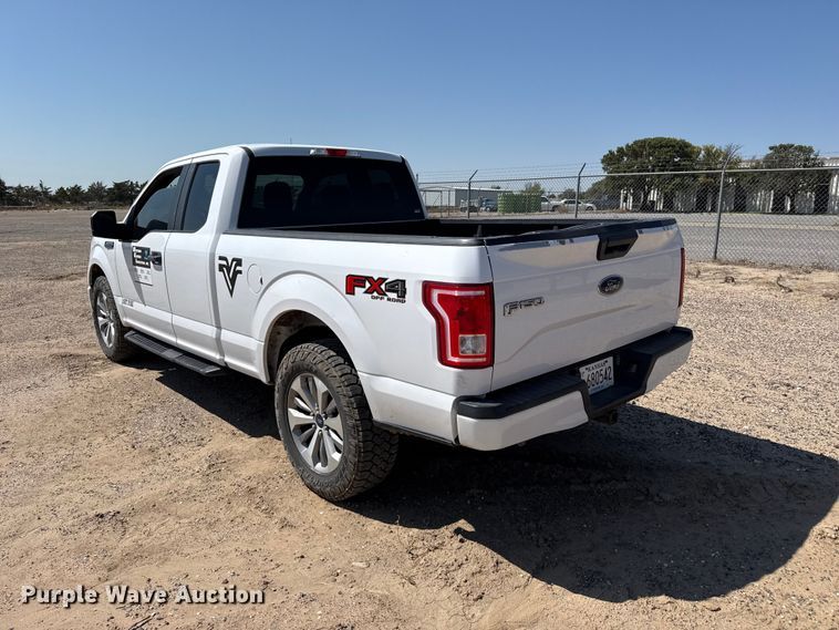 image for item EW4327 2017 Ford F150 Ext. Cab pickup truck