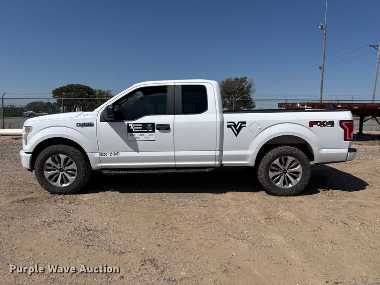 image for item EW4327 2017 Ford F150 Ext. Cab pickup truck