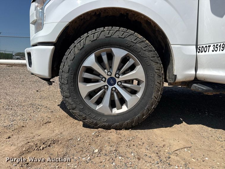 image for item EW4327 2017 Ford F150 Ext. Cab pickup truck