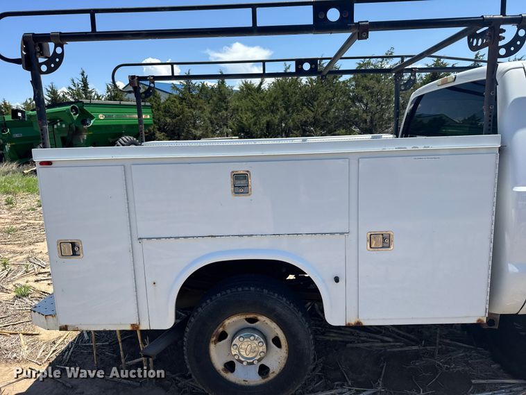 image for item EW4779 2009 Ford F350 Super Duty utility bed pickup truck