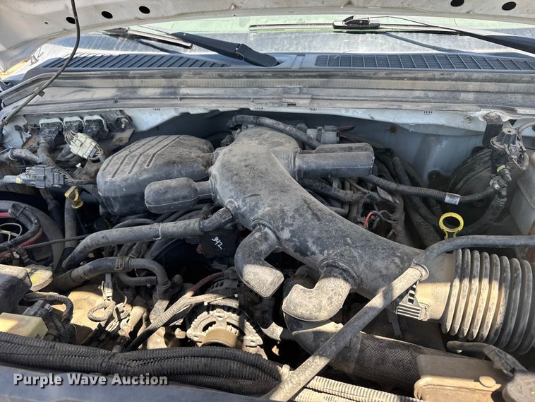 image for item EW4779 2009 Ford F350 Super Duty utility bed pickup truck