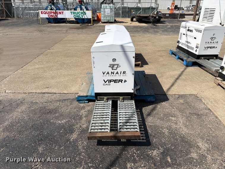 image for item EW5032 (2) Vanair Viper G80 air compressors