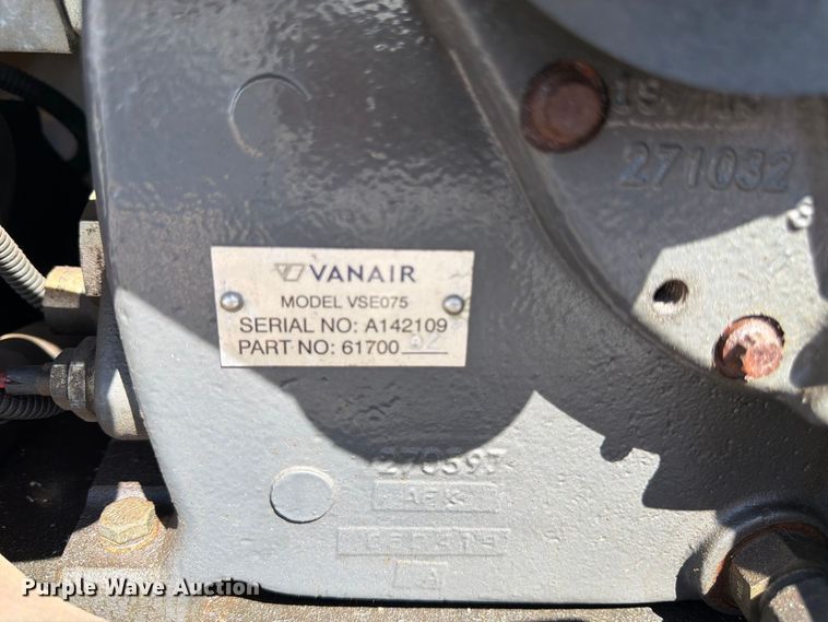 image for item EW5032 (2) Vanair Viper G80 air compressors