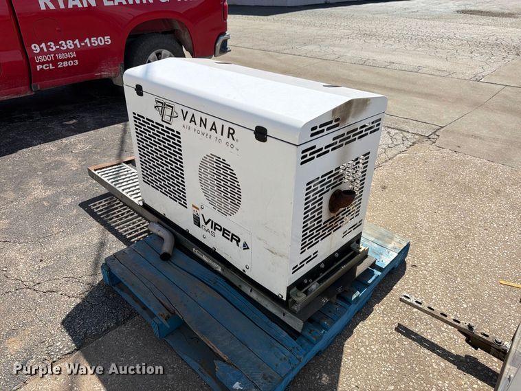image for item EW5032 (2) Vanair Viper G80 air compressors