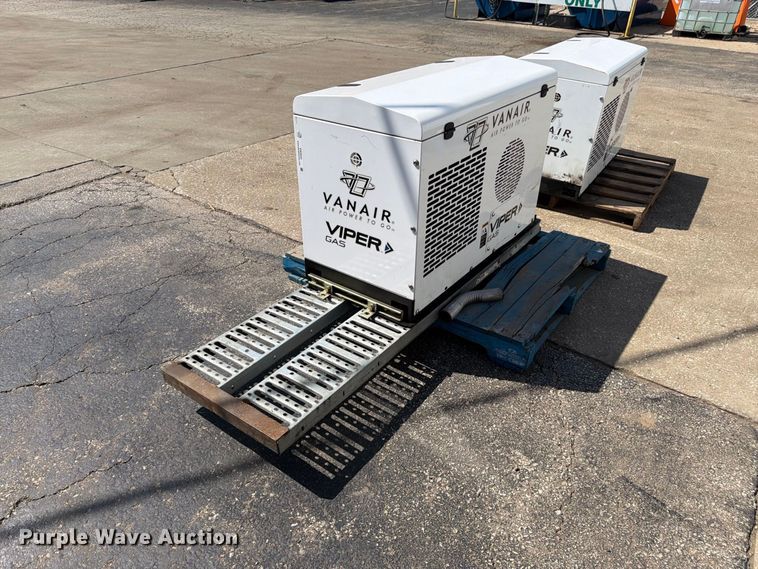 image for item EW5032 (2) Vanair Viper G80 air compressors