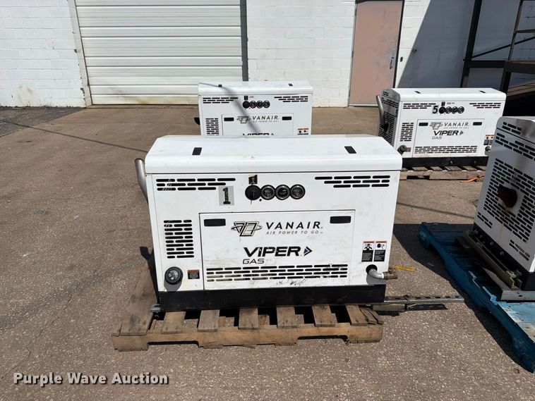 image for item EW5032 (2) Vanair Viper G80 air compressors
