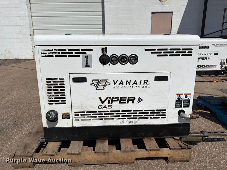 image for item EW5032 (2) Vanair Viper G80 air compressors