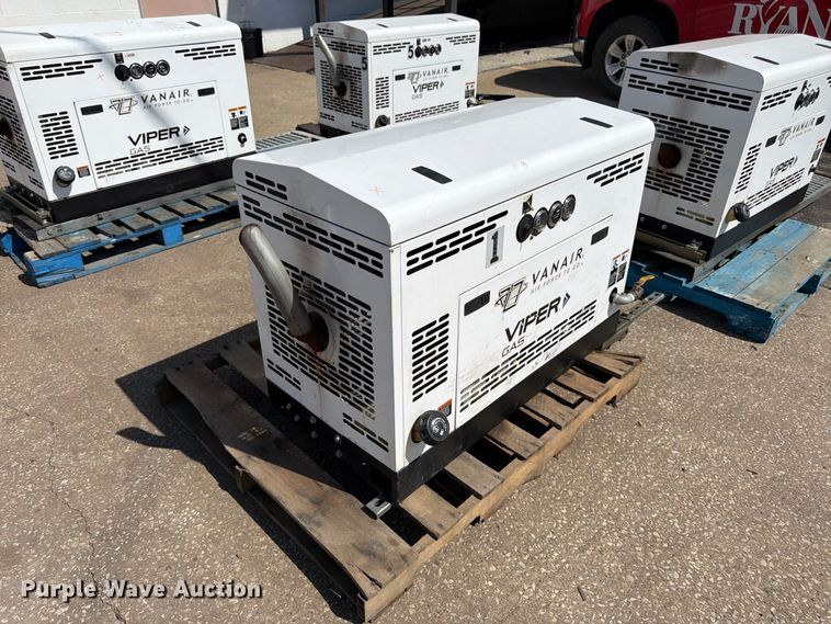 image for item EW5032 (2) Vanair Viper G80 air compressors
