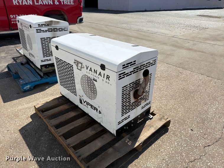 image for item EW5032 (2) Vanair Viper G80 air compressors