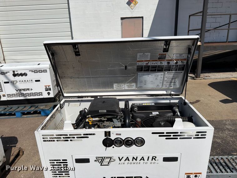 image for item EW5032 (2) Vanair Viper G80 air compressors
