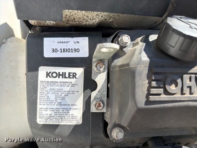 image for item EW5032 (2) Vanair Viper G80 air compressors