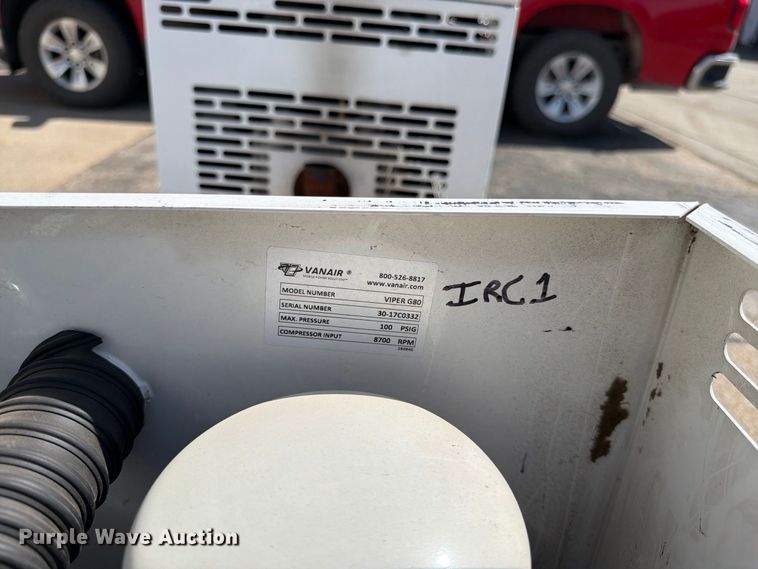 image for item EW5032 (2) Vanair Viper G80 air compressors