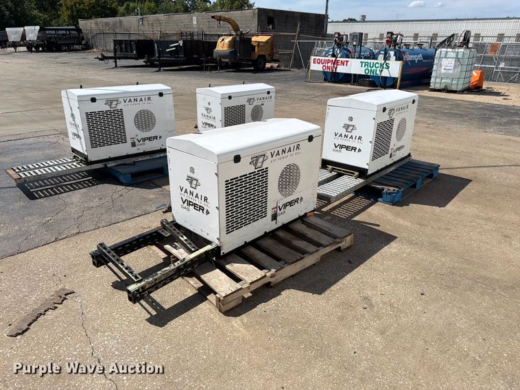 image for item EW5033 (2) Vanair Viper G80 air compressors