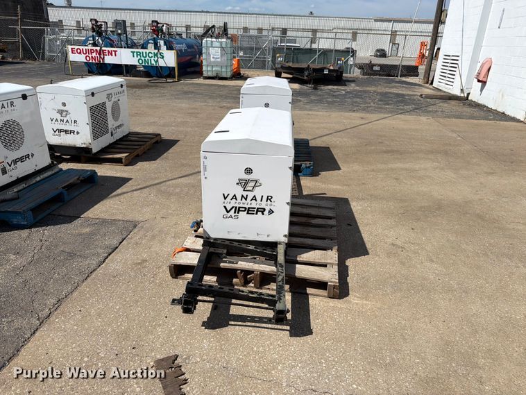 image for item EW5033 (2) Vanair Viper G80 air compressors
