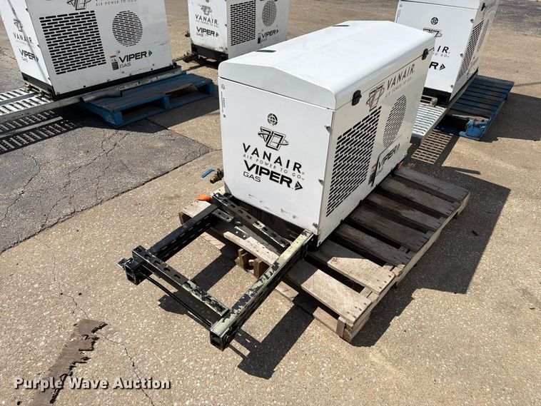 image for item EW5033 (2) Vanair Viper G80 air compressors