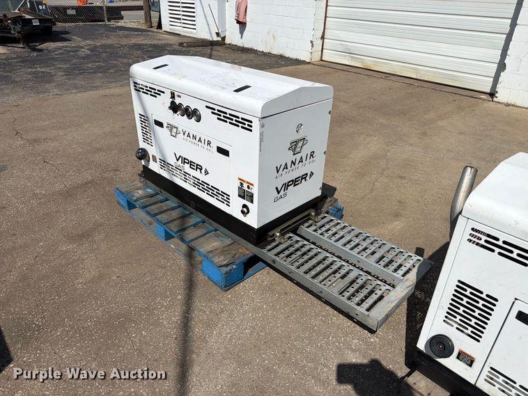 image for item EW5033 (2) Vanair Viper G80 air compressors