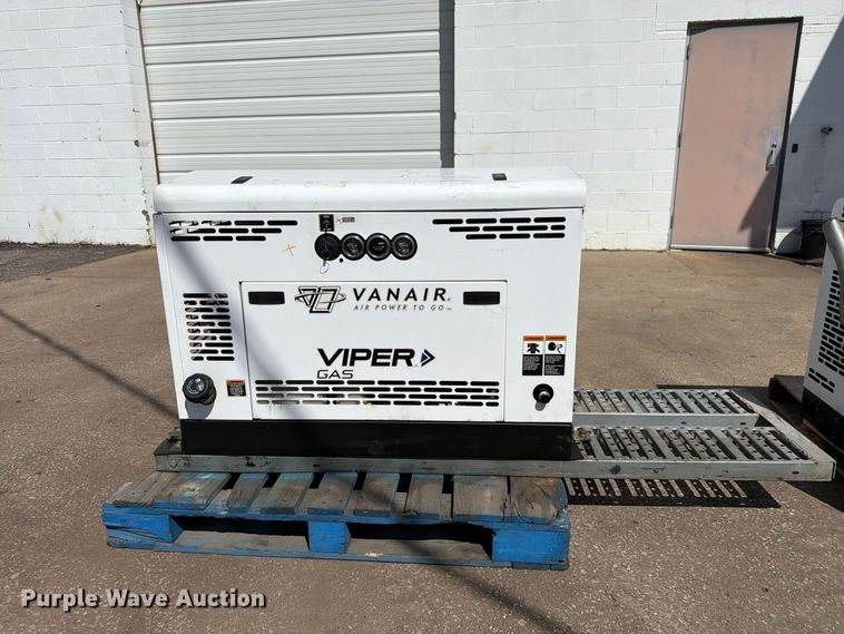 image for item EW5033 (2) Vanair Viper G80 air compressors
