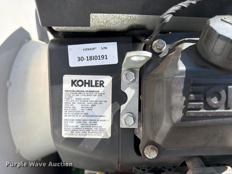 image for item EW5033 (2) Vanair Viper G80 air compressors