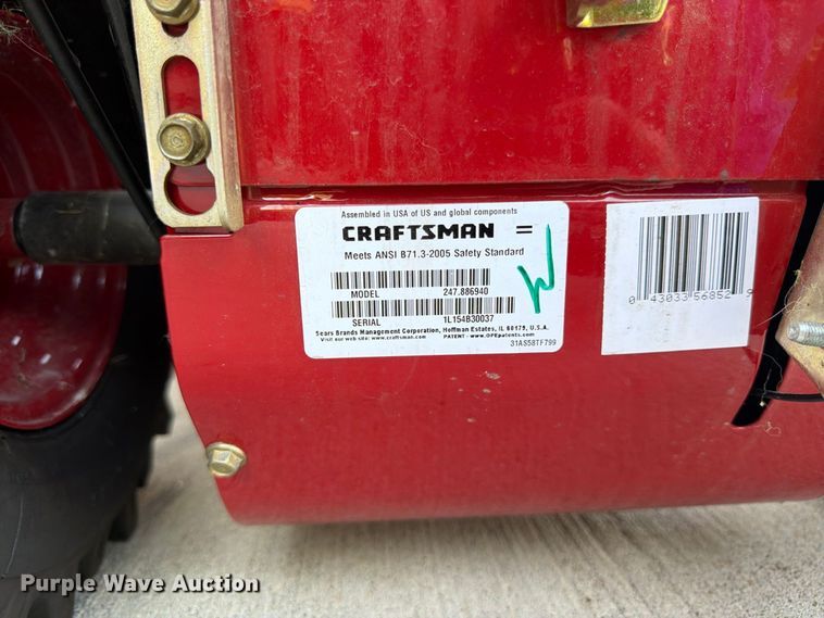 image for item EW5068 Craftsman 247.886940 snow blower