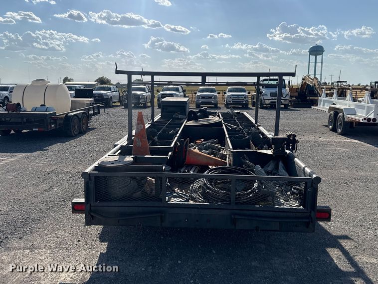 image for item EW8702 2014 Diamond C utility trailer