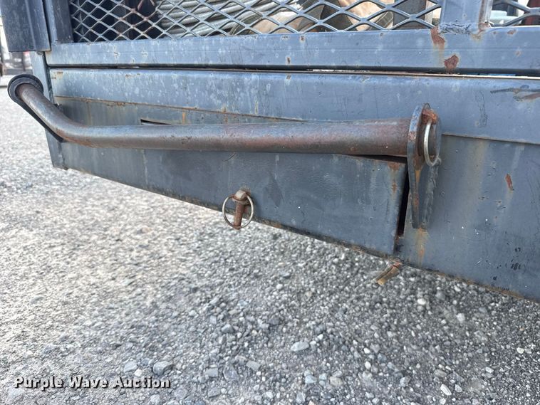 image for item EW8702 2014 Diamond C utility trailer