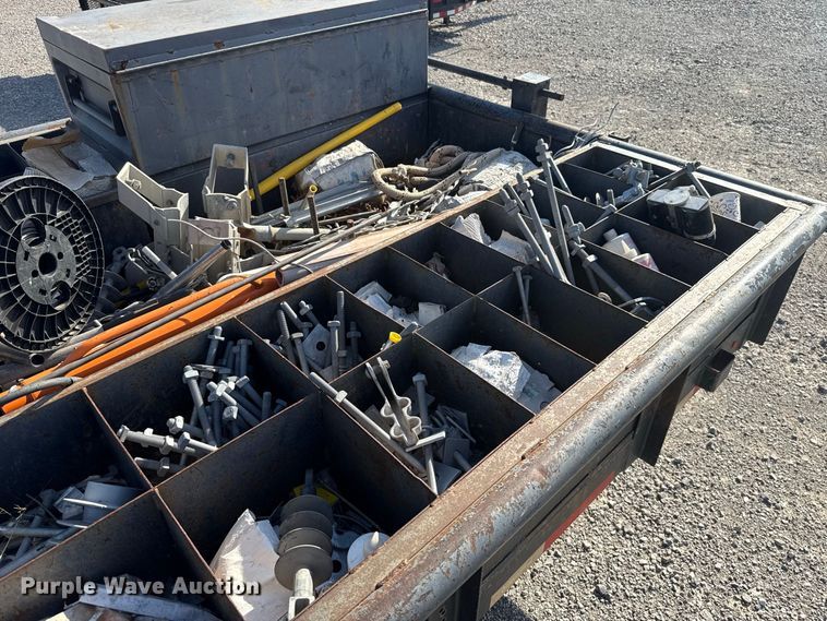 image for item EW8702 2014 Diamond C utility trailer