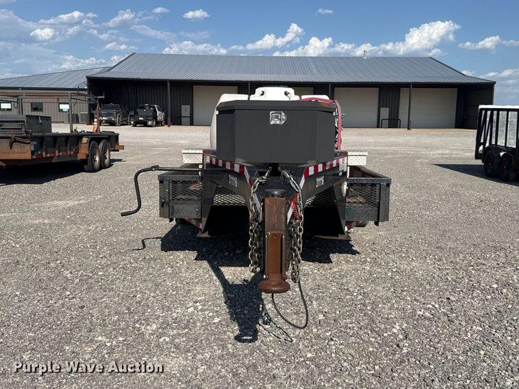 image for item EW8703 2015 J & B Manufacturing 82X16LBGN pressure washer trailer