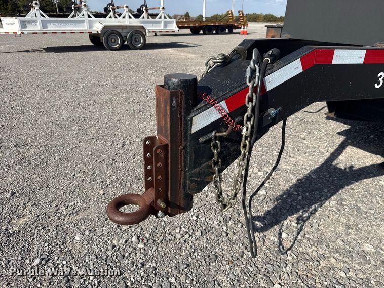 image for item EW8703 2015 J & B Manufacturing 82X16LBGN pressure washer trailer