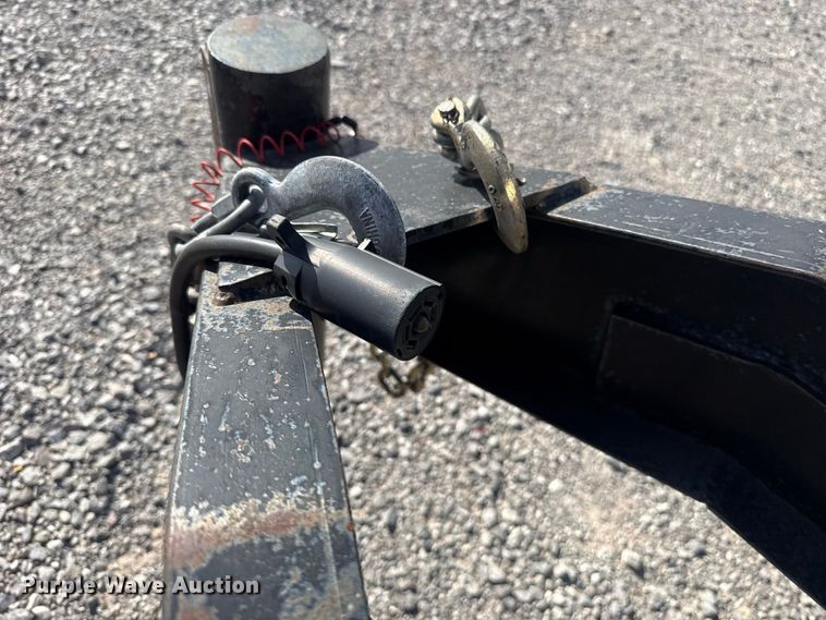 image for item EW8703 2015 J & B Manufacturing 82X16LBGN pressure washer trailer