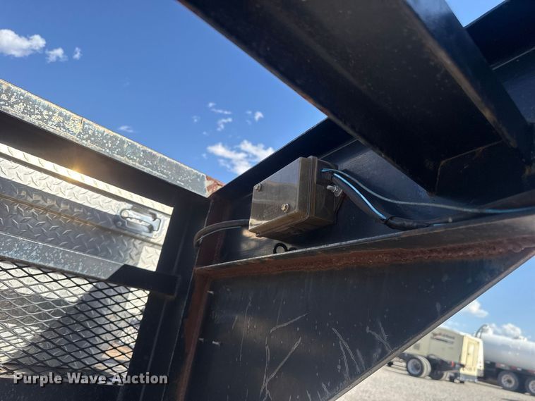 image for item EW8703 2015 J & B Manufacturing 82X16LBGN pressure washer trailer