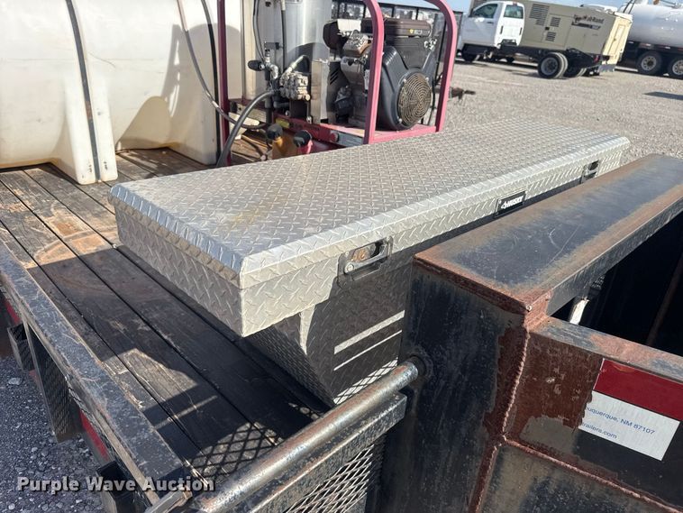 image for item EW8703 2015 J & B Manufacturing 82X16LBGN pressure washer trailer