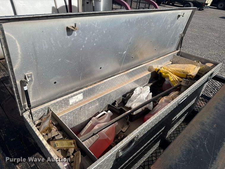 image for item EW8703 2015 J & B Manufacturing 82X16LBGN pressure washer trailer
