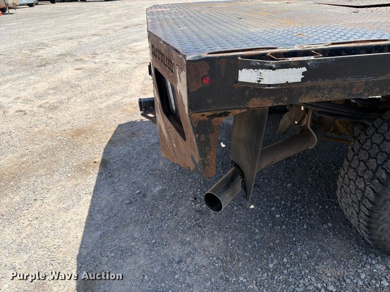 image for item EW8708 2019 Ford F250 Super Duty Crew Cab flatbed pickup truck