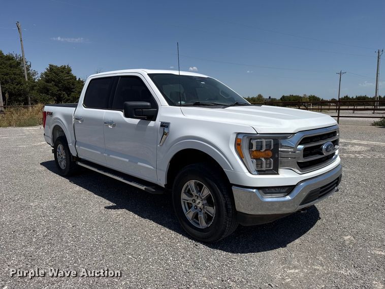 image for item EW8711 2022 Ford F150 Crew Cab pickup truck