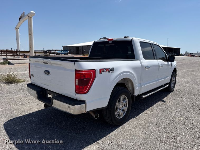image for item EW8711 2022 Ford F150 Crew Cab pickup truck