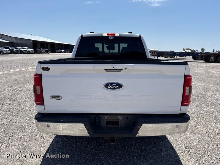 image for item EW8711 2022 Ford F150 Crew Cab pickup truck