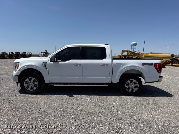 image for item EW8711 2022 Ford F150 Crew Cab pickup truck