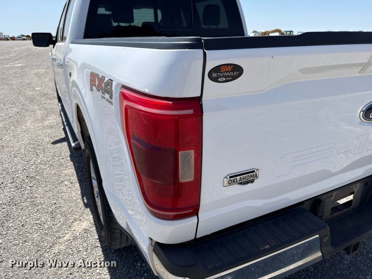 image for item EW8711 2022 Ford F150 Crew Cab pickup truck