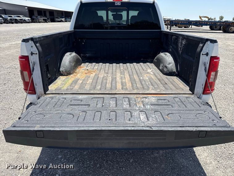 image for item EW8711 2022 Ford F150 Crew Cab pickup truck