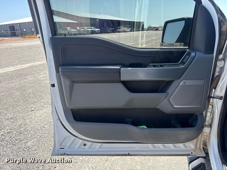 image for item EW8711 2022 Ford F150 Crew Cab pickup truck