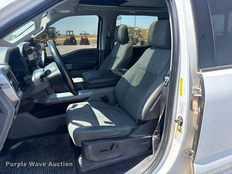 image for item EW8711 2022 Ford F150 Crew Cab pickup truck