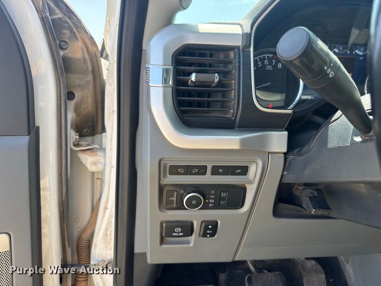 image for item EW8711 2022 Ford F150 Crew Cab pickup truck
