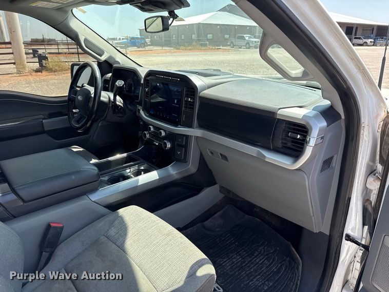 image for item EW8711 2022 Ford F150 Crew Cab pickup truck