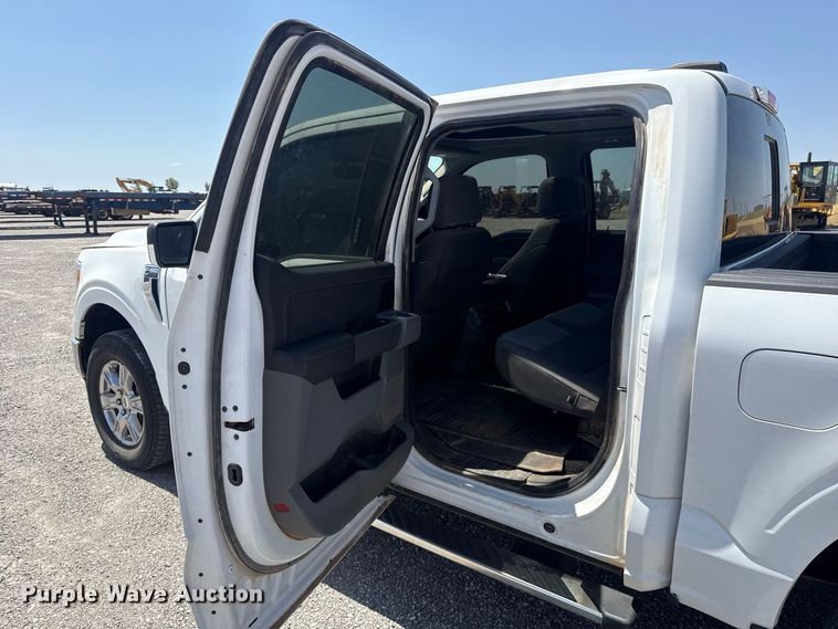 image for item EW8711 2022 Ford F150 Crew Cab pickup truck