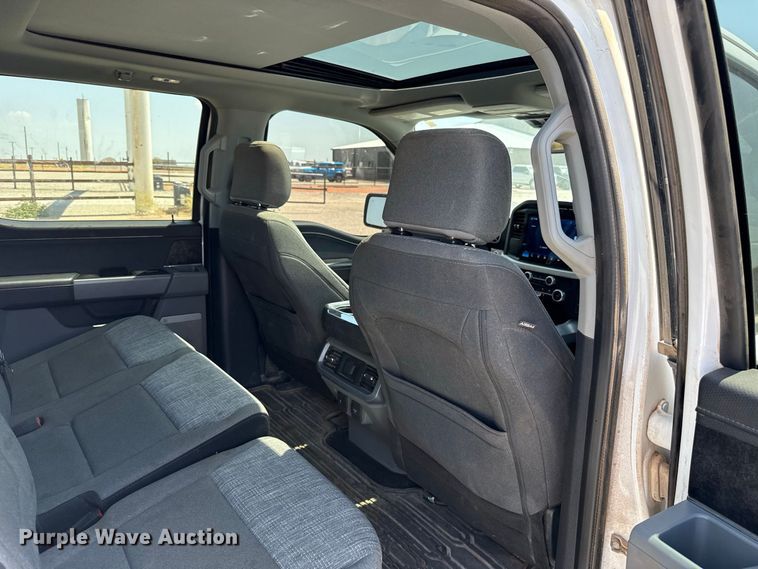 image for item EW8711 2022 Ford F150 Crew Cab pickup truck