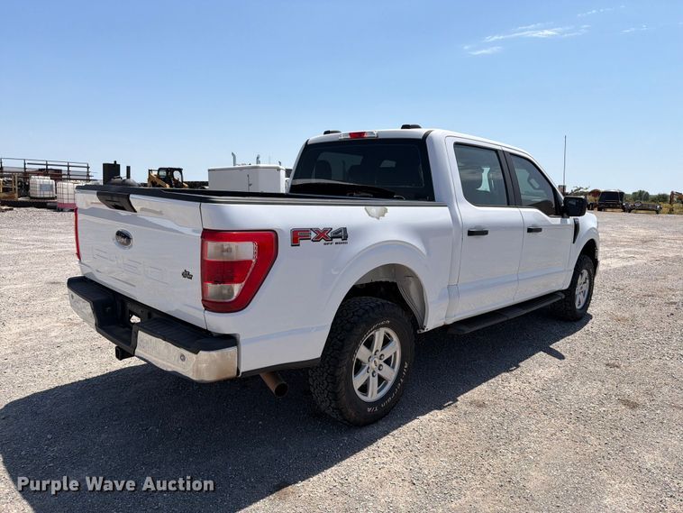 image for item EW8712 2021 Ford F150 Crew Cab pickup truck