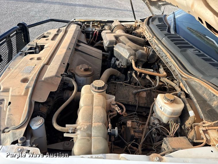 image for item EW8715 2019 Ford F250 Super Duty Crew Cab flatbed pickup truck