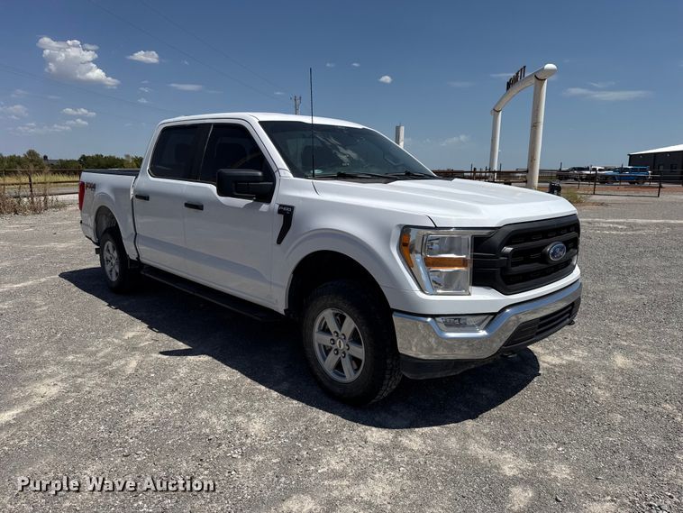 image for item EW8724 2021 Ford F150 Crew Cab pickup truck