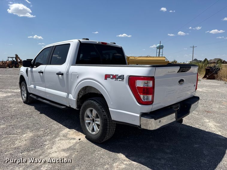 image for item EW8724 2021 Ford F150 Crew Cab pickup truck