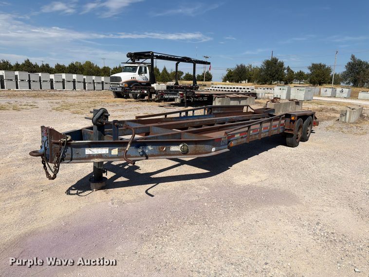 2005 Belshe equipment trailer